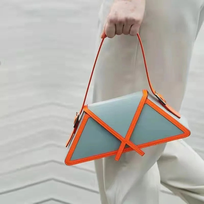 Trapezoid Fashion Shoulder Bag