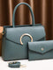 Green Tote With Wallet