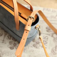 BLUE SKIES VINTAGE GENUINE COWHIDE BAG